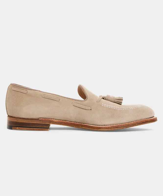 Todd Snyder x Alden Suede Tassel Loafer sold by Todd Snyder