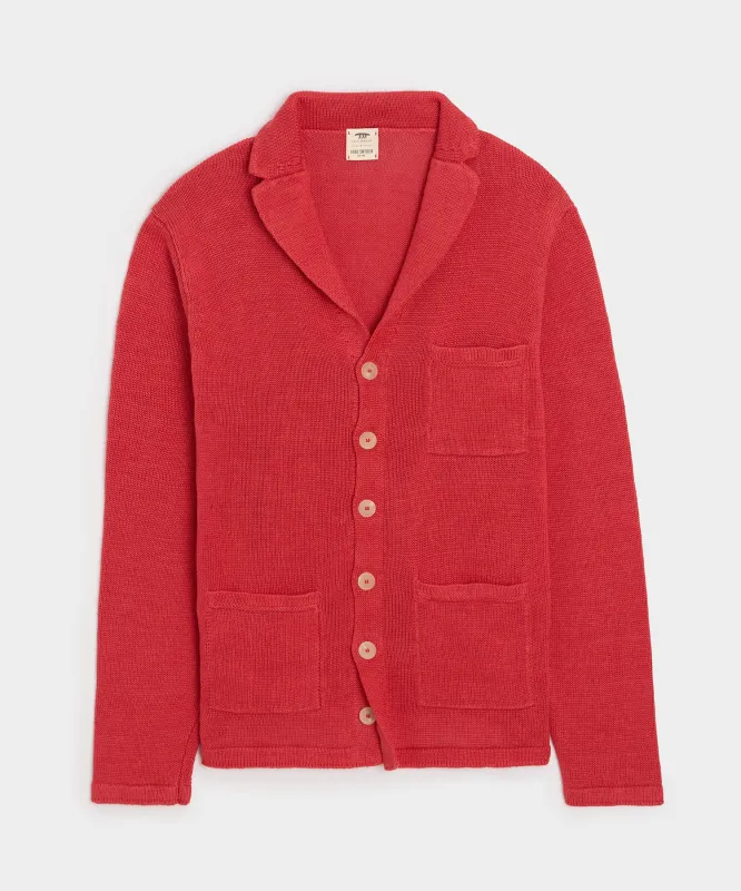 Inis Meáin Washed Linen Pub Jacket sold by Todd Snyder