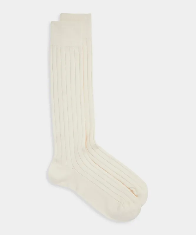 Cotton Dress Sock made by Todd Snyder