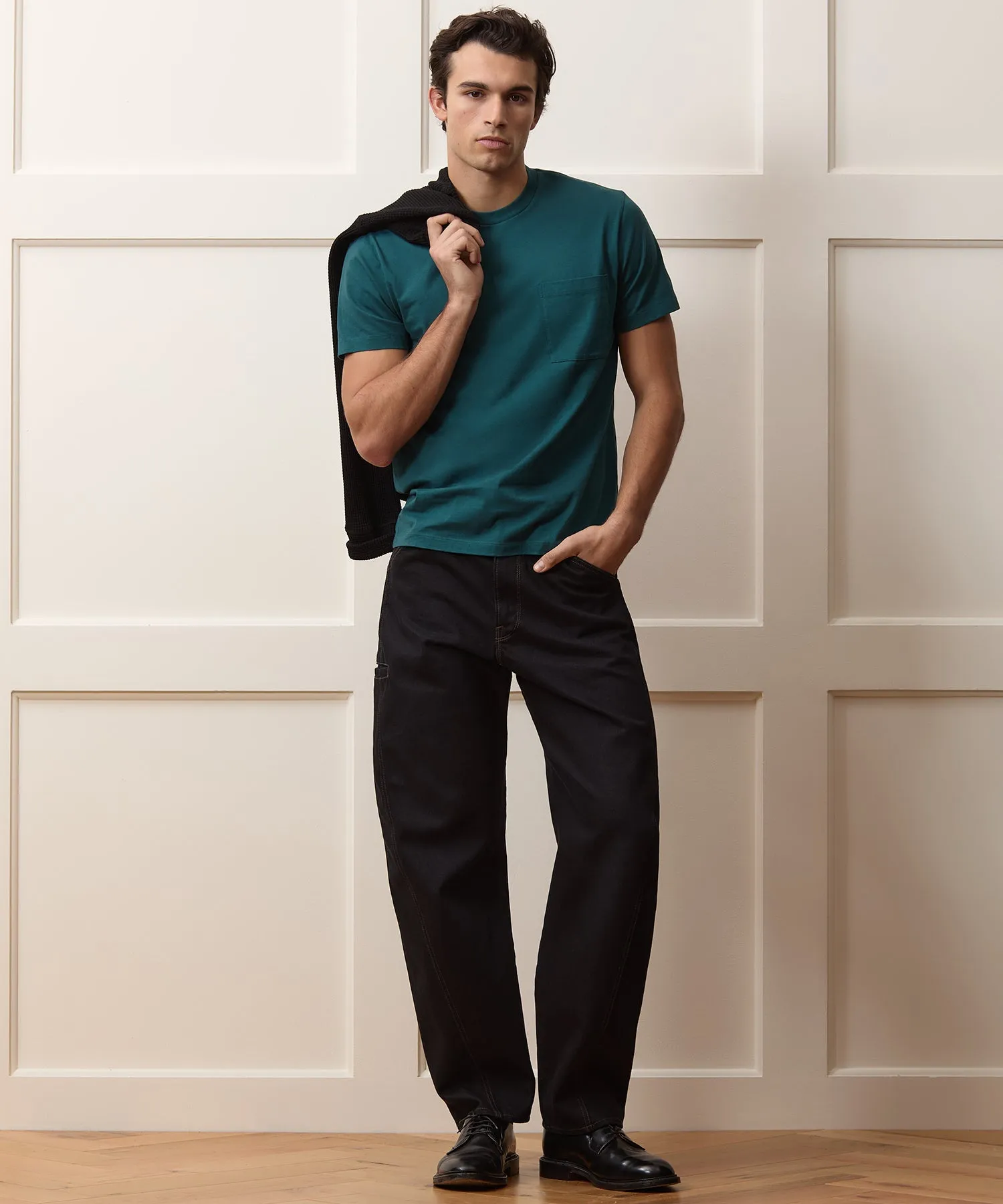 Portuguese Premium Jersey Pocket Tee sold by Todd Snyder product image thumbnail 3