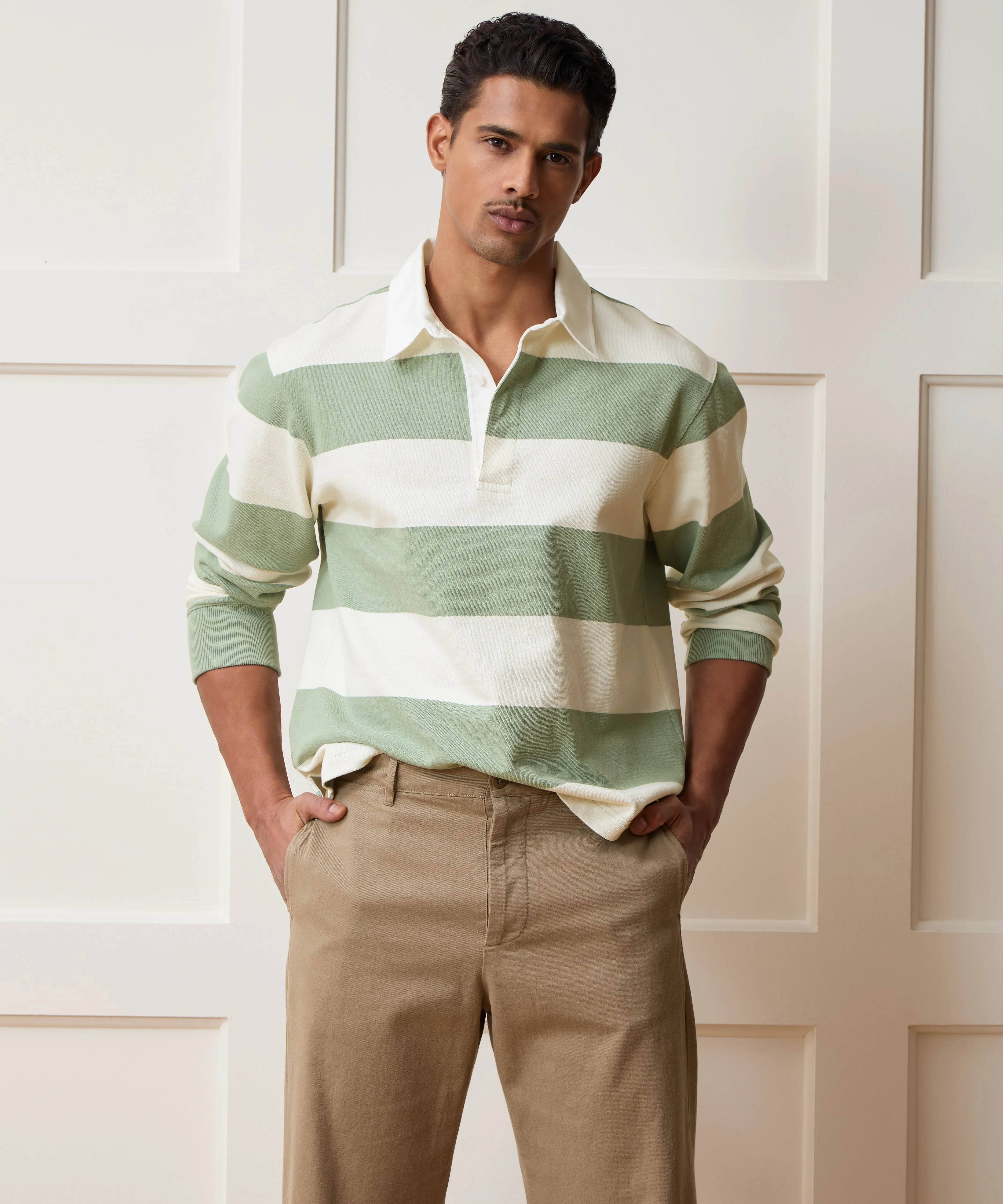 Striped Rugby Shirt sold by Todd Snyder product image thumbnail 2