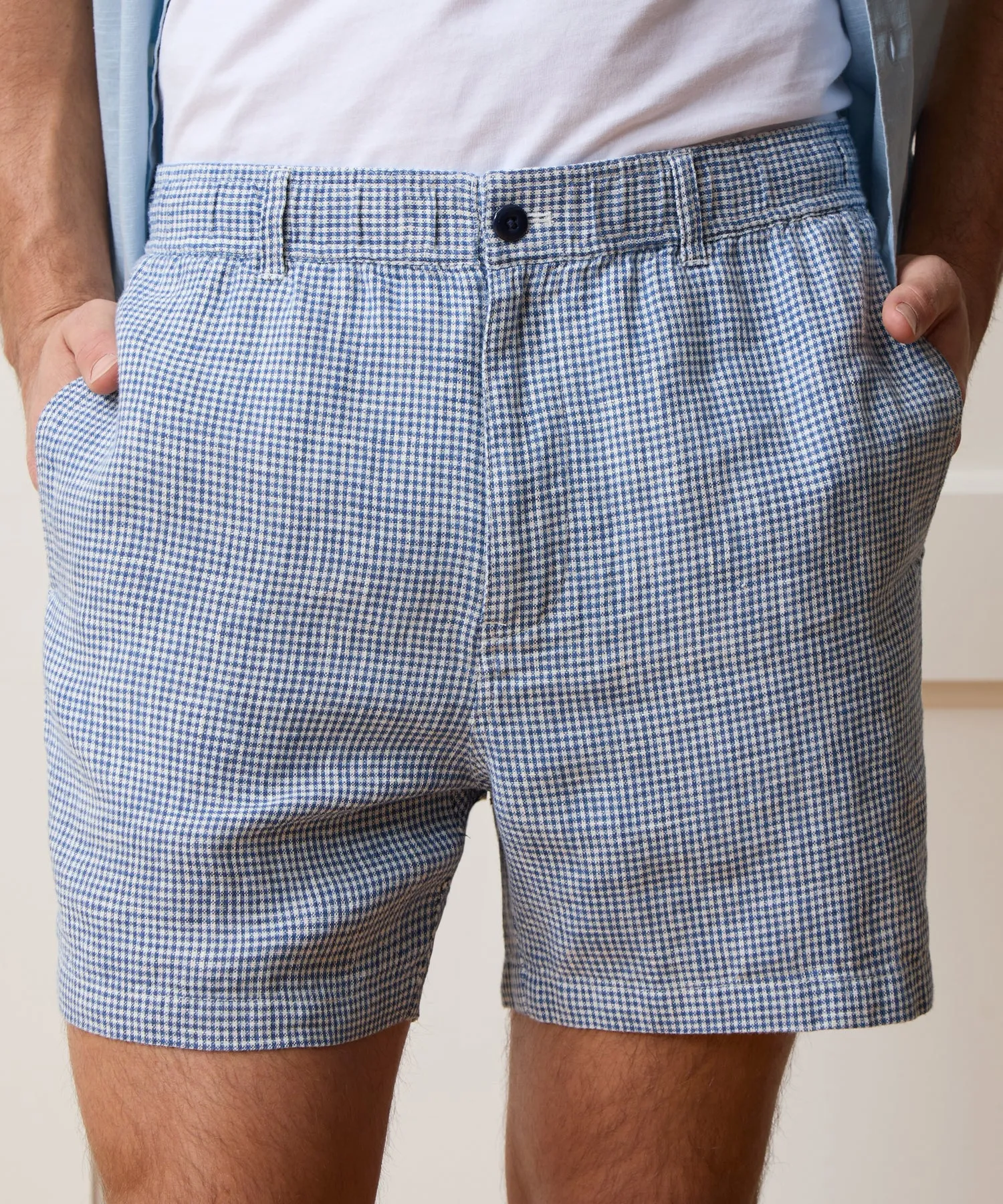 5" Linen Beachcomber Short sold by Todd Snyder product image thumbnail 4