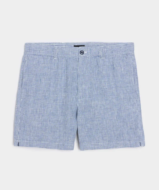 5" Linen Beachcomber Short sold by Todd Snyder