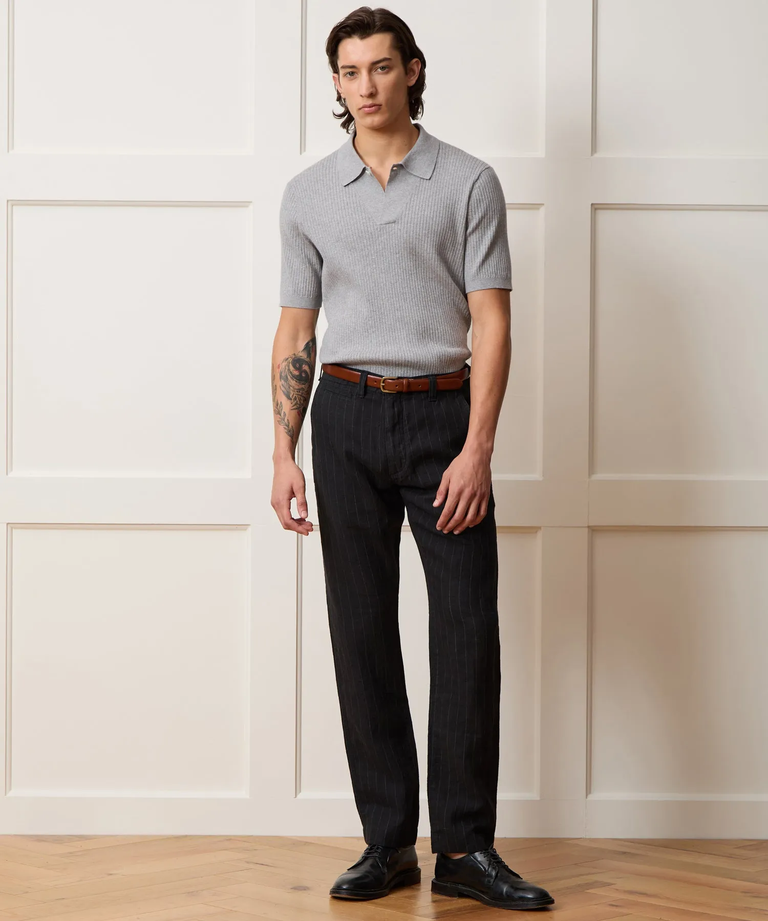 Straight Fit Linen Favorite Pant sold by Todd Snyder product image thumbnail 3