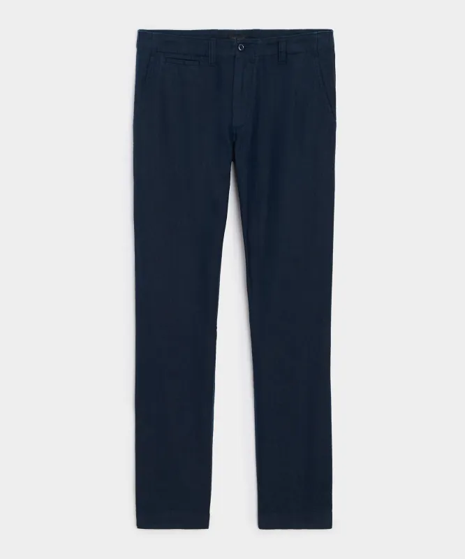Straight Fit Linen Favorite Pant made by Todd Snyder