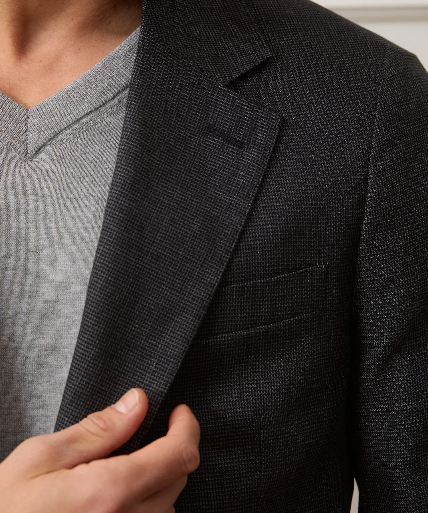 Italian Cotton-Linen Sutton Jacket sold by Todd Snyder product image thumbnail 4