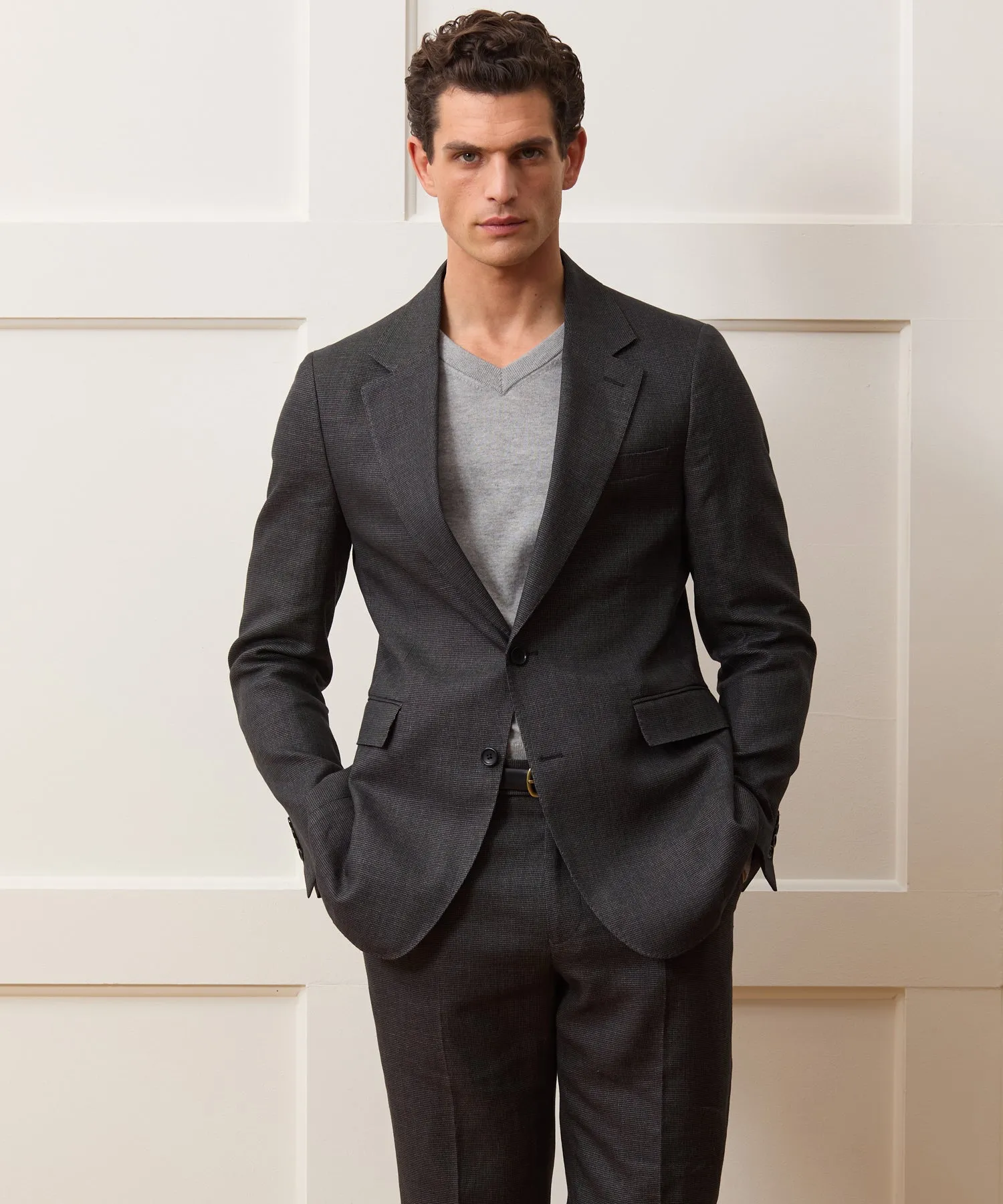 Italian Cotton-Linen Sutton Jacket sold by Todd Snyder product image thumbnail 2