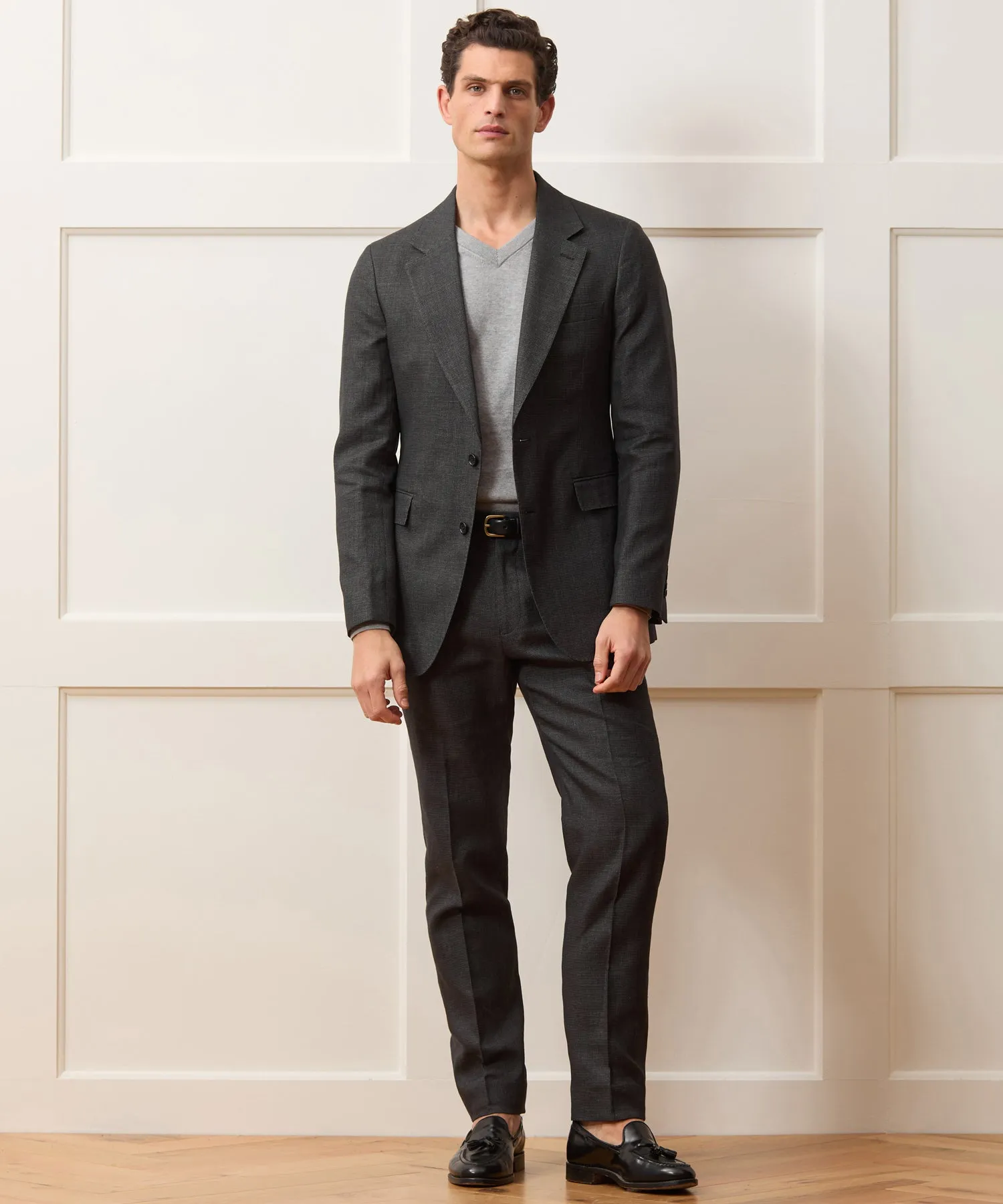 Italian Cotton-Linen Sutton Jacket sold by Todd Snyder product image thumbnail 3