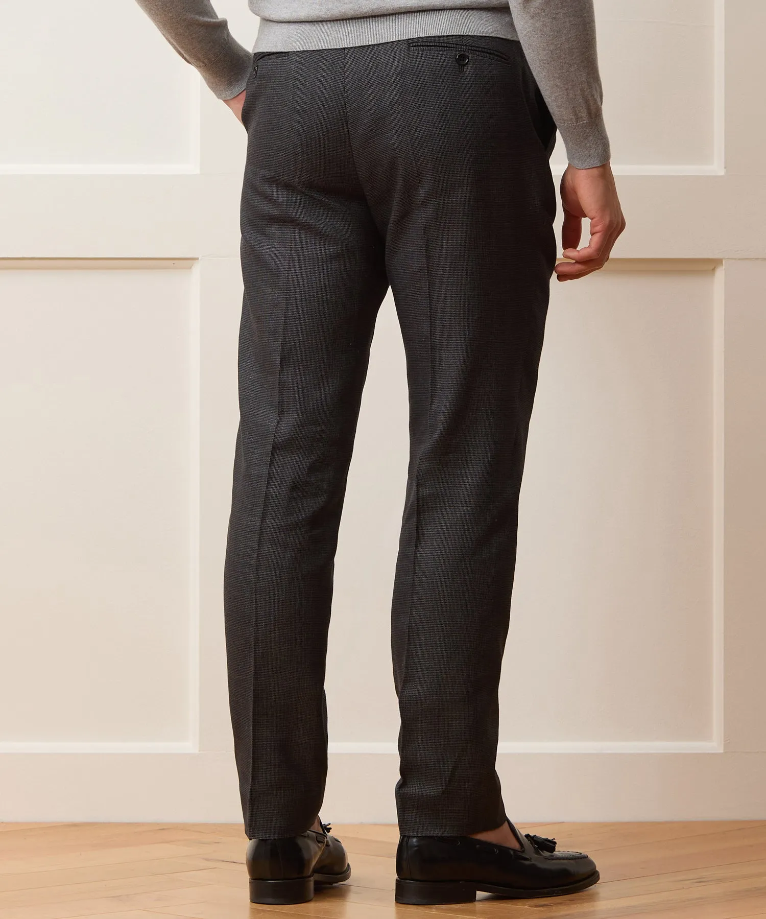 Italian Cotton-Linen Sutton Trouser sold by Todd Snyder product image thumbnail 5