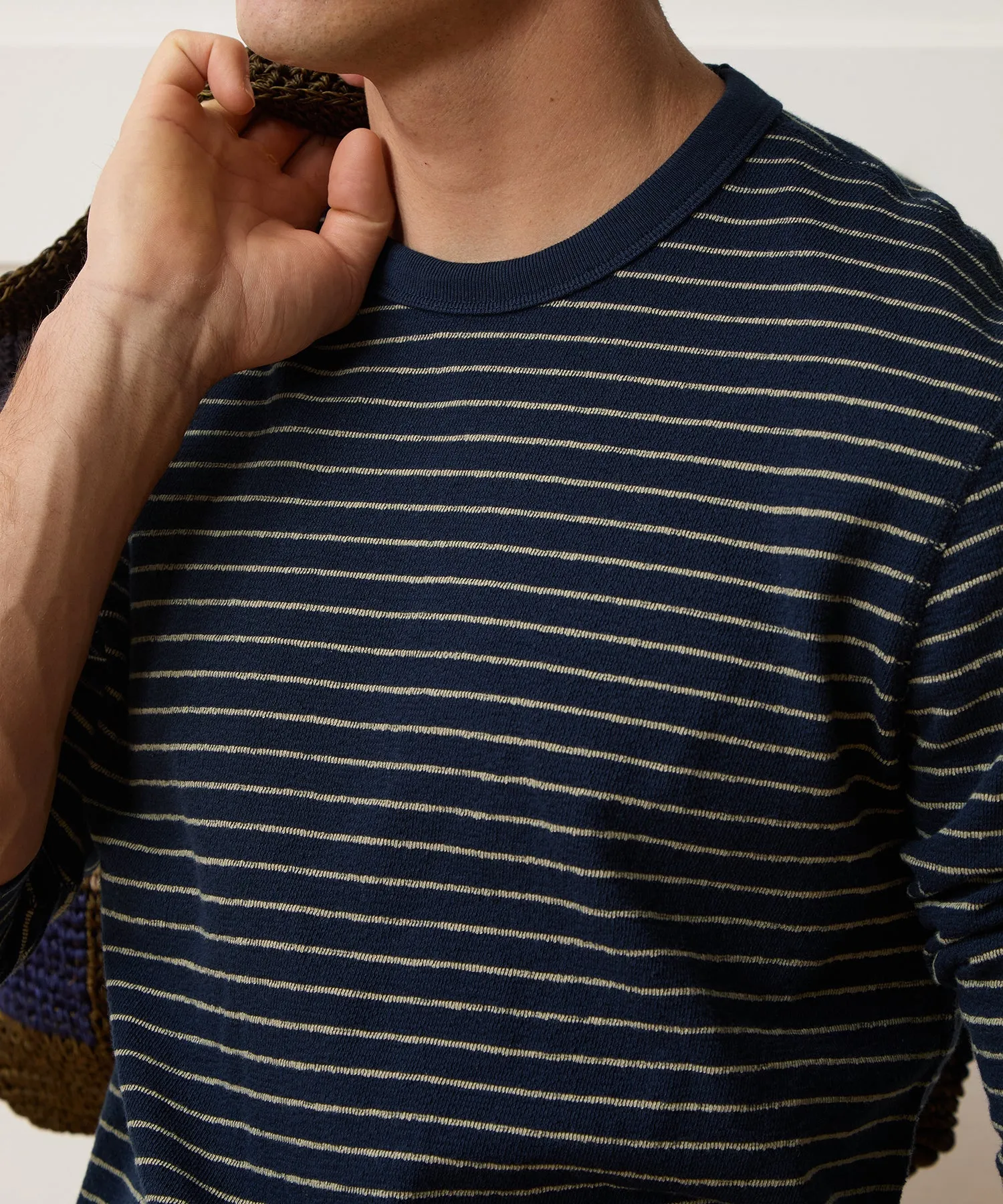 Lightweight Cotton Crewneck sold by Todd Snyder product image thumbnail 4