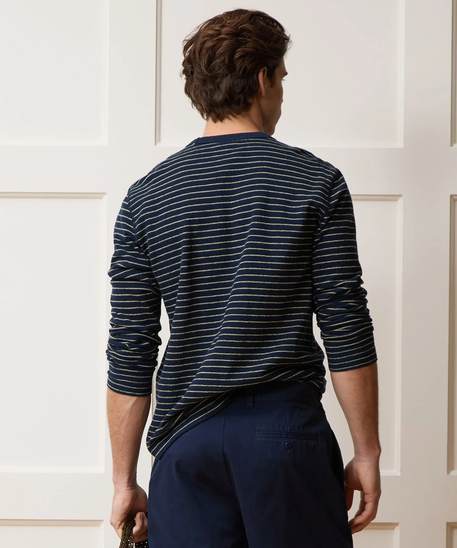 Lightweight Cotton Crewneck sold by Todd Snyder product image thumbnail 5