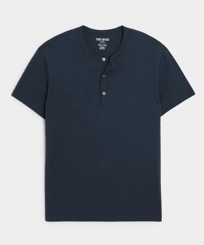 Portuguese Cotton Henley made by Todd Snyder