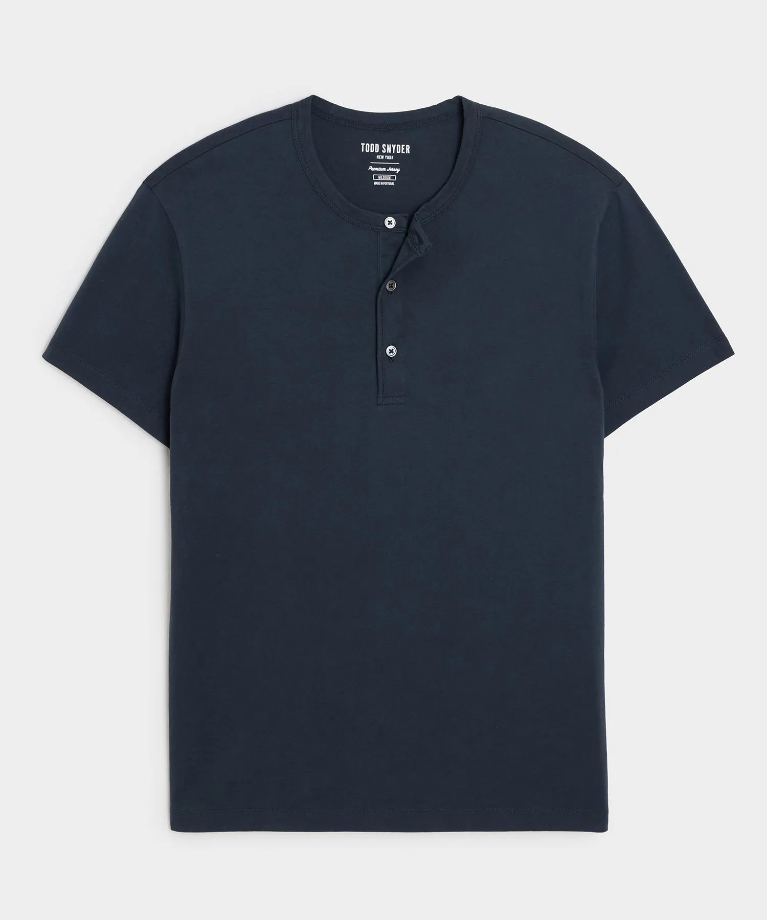 Portuguese Cotton Henley sold by Todd Snyder