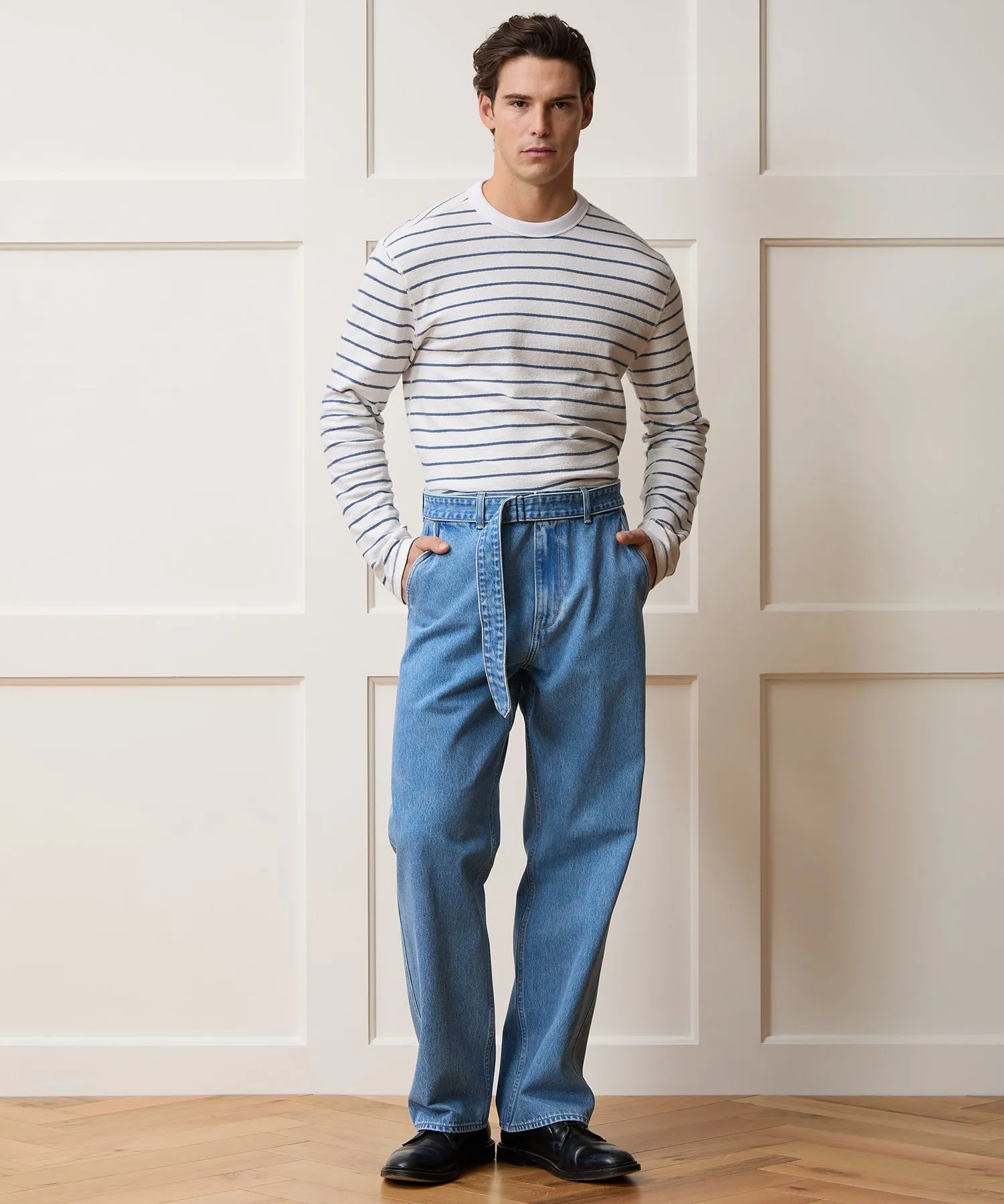 Lightweight Cotton Crewneck sold by Todd Snyder product image thumbnail 3