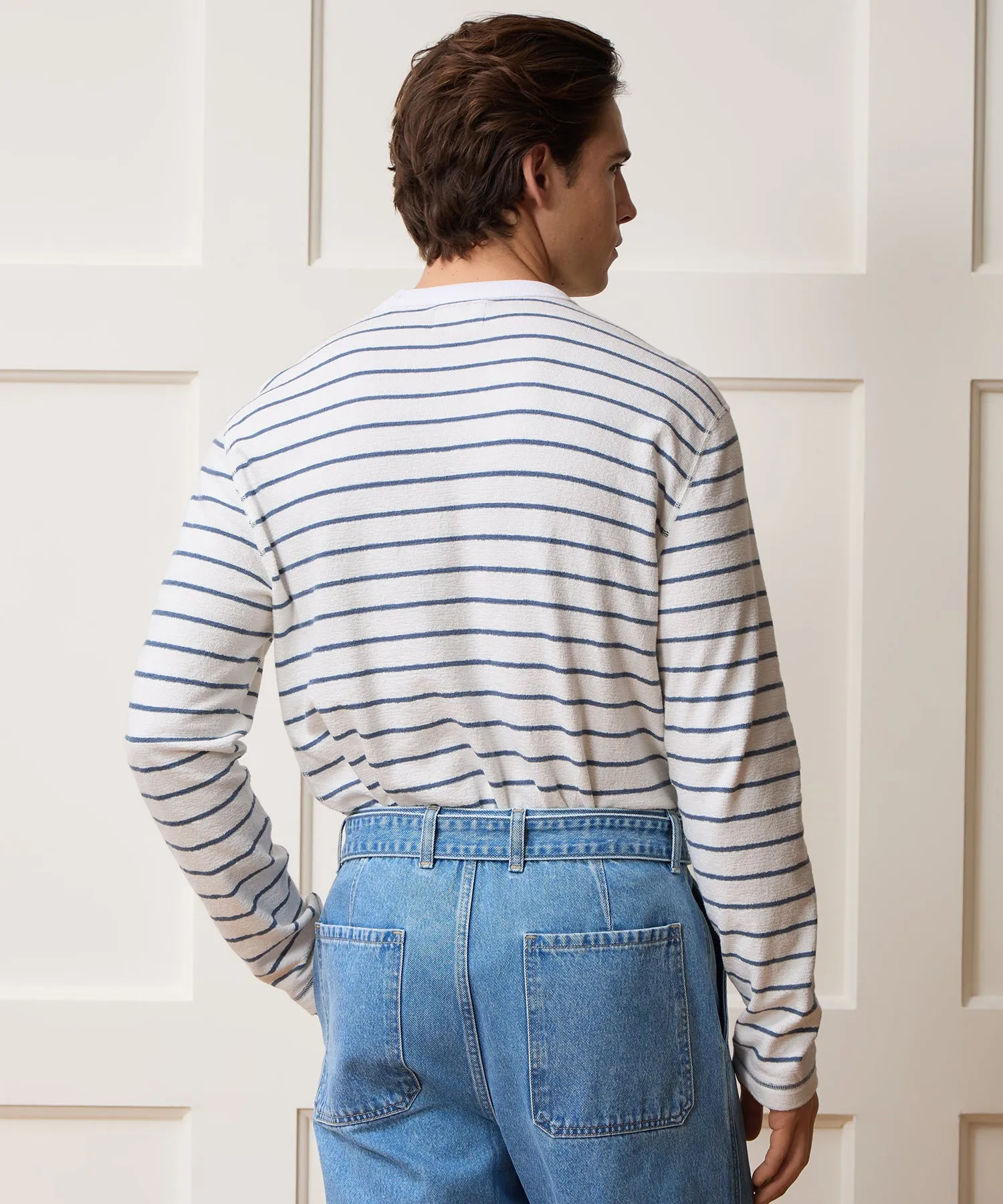 Lightweight Cotton Crewneck sold by Todd Snyder product image thumbnail 5