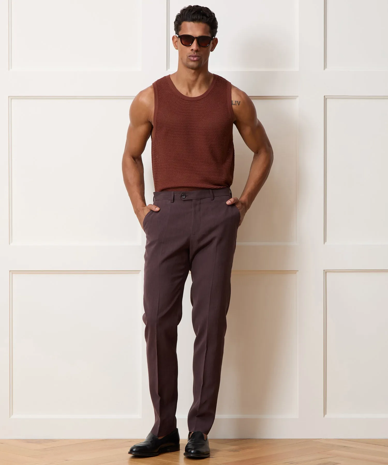 Luxe Mesh Tank sold by Todd Snyder product image thumbnail 5