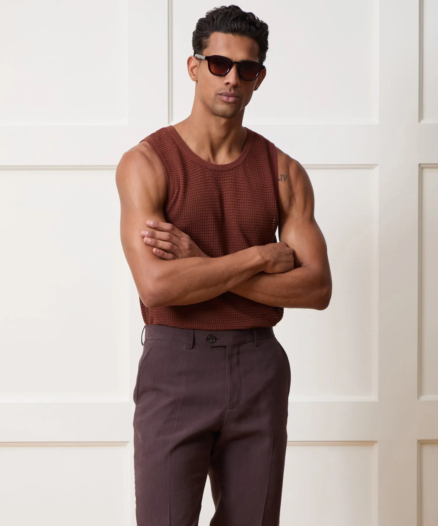 Luxe Mesh Tank sold by Todd Snyder product image thumbnail 2