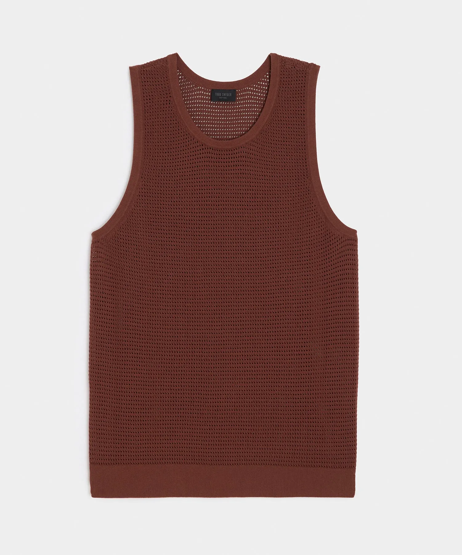 Luxe Mesh Tank sold by Todd Snyder