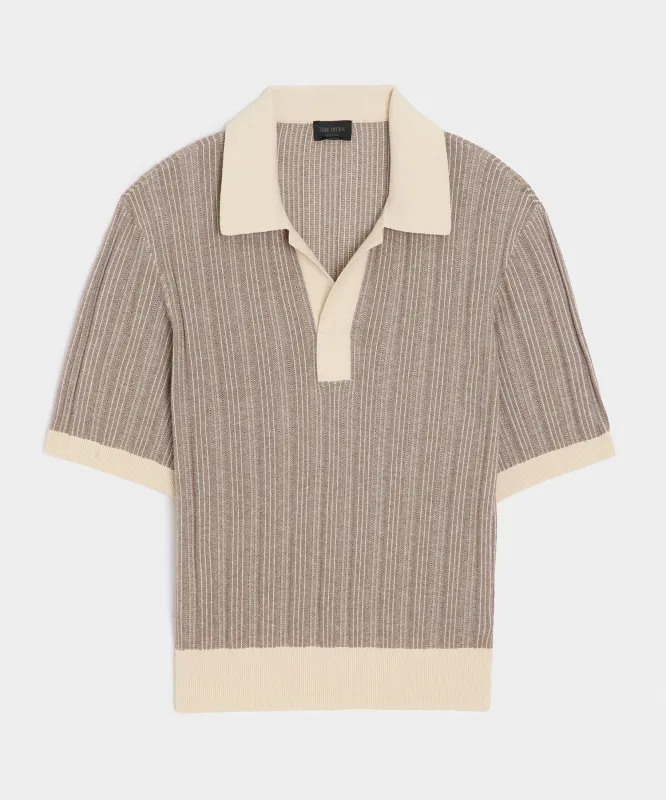 Casanova Sweater Polo sold by Todd Snyder