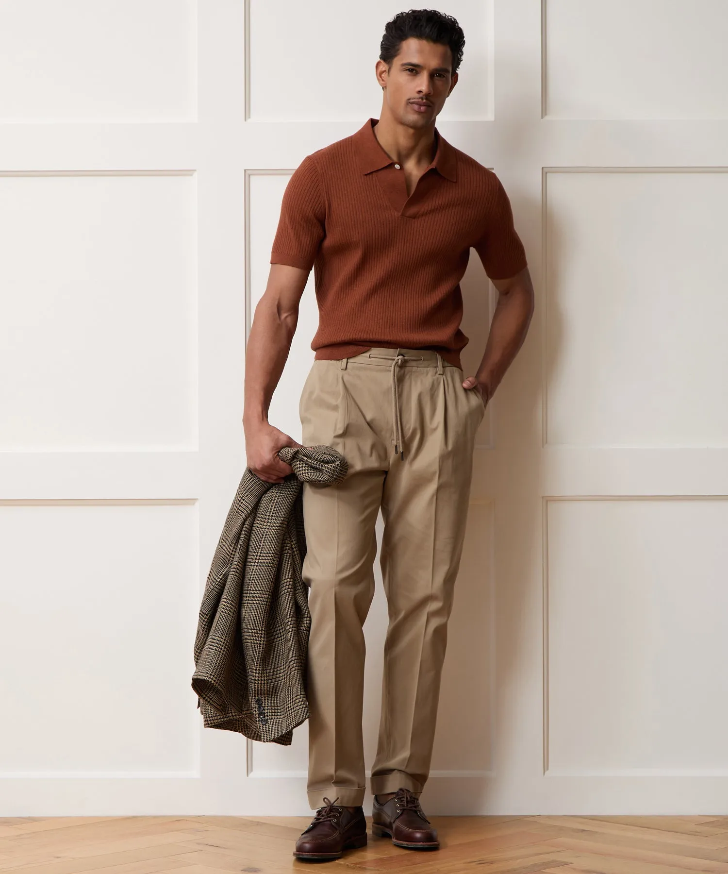 Cotton-Cashmere Sweater Polo sold by Todd Snyder product image thumbnail 5