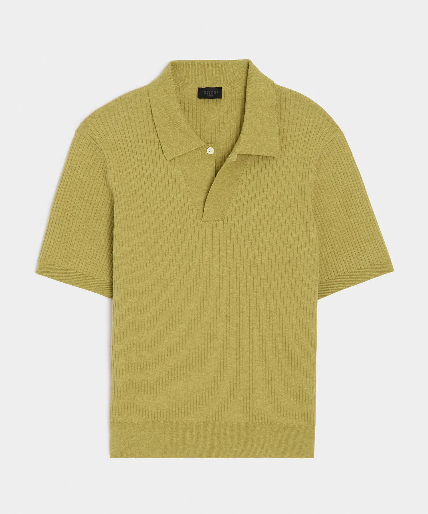 Cotton-Cashmere Sweater Polo sold by Todd Snyder