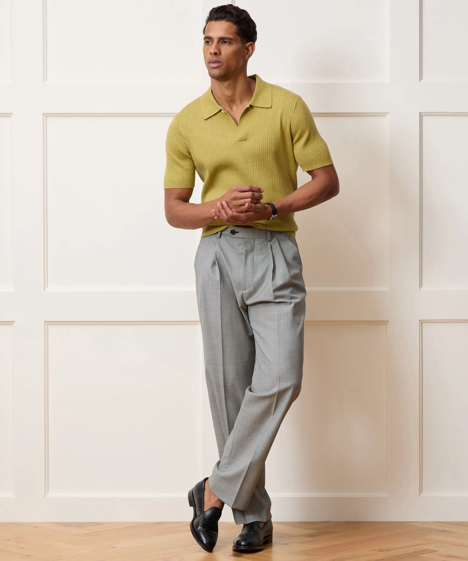 Cotton-Cashmere Sweater Polo sold by Todd Snyder product image thumbnail 5