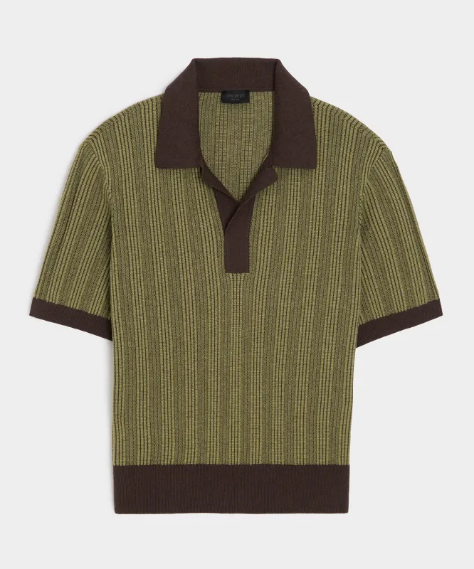 Casanova Sweater Polo sold by Todd Snyder