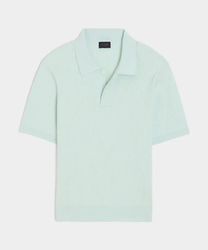 Cotton-Cashmere Sweater Polo sold by Todd Snyder
