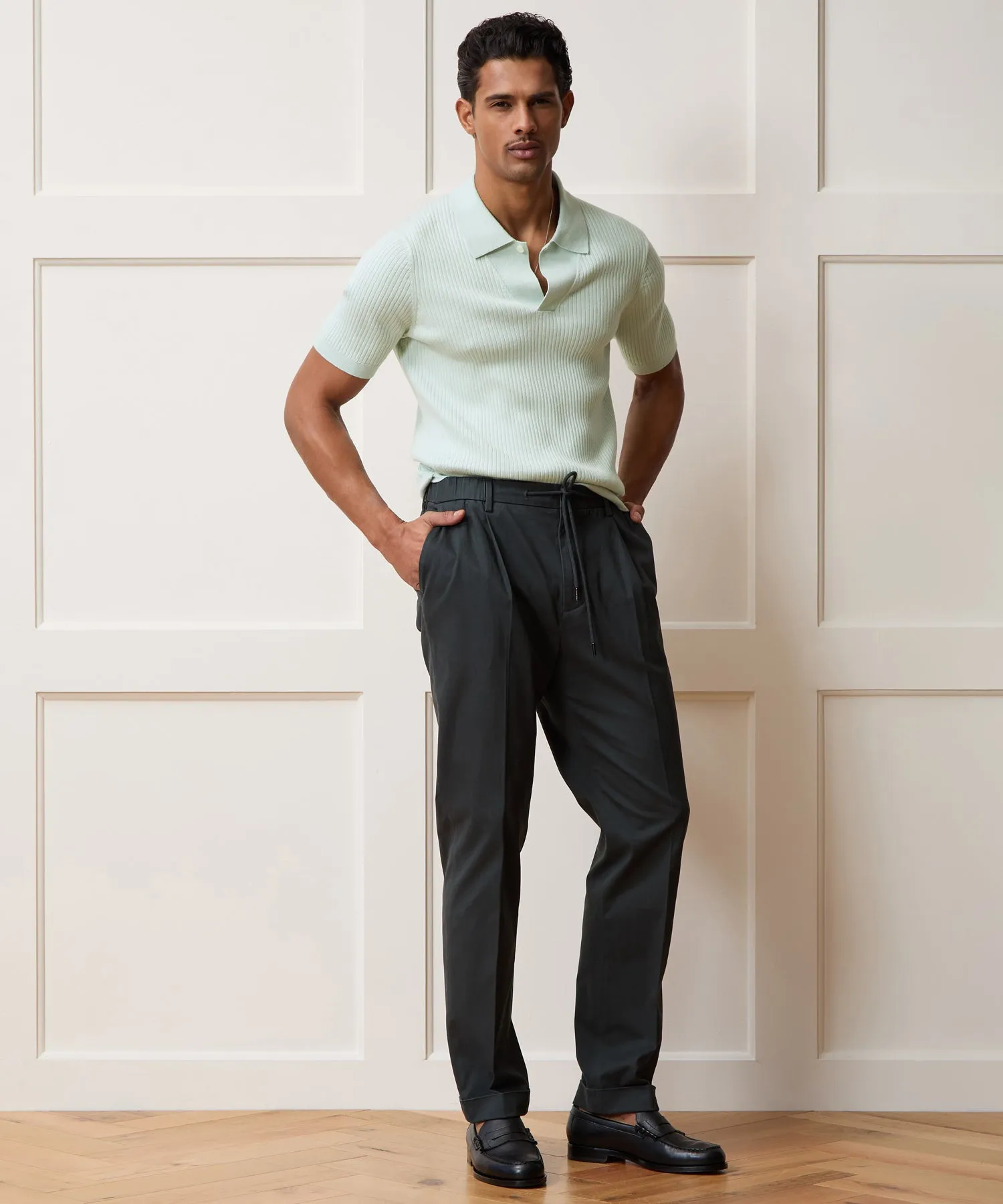 Cotton-Cashmere Sweater Polo sold by Todd Snyder product image thumbnail 5
