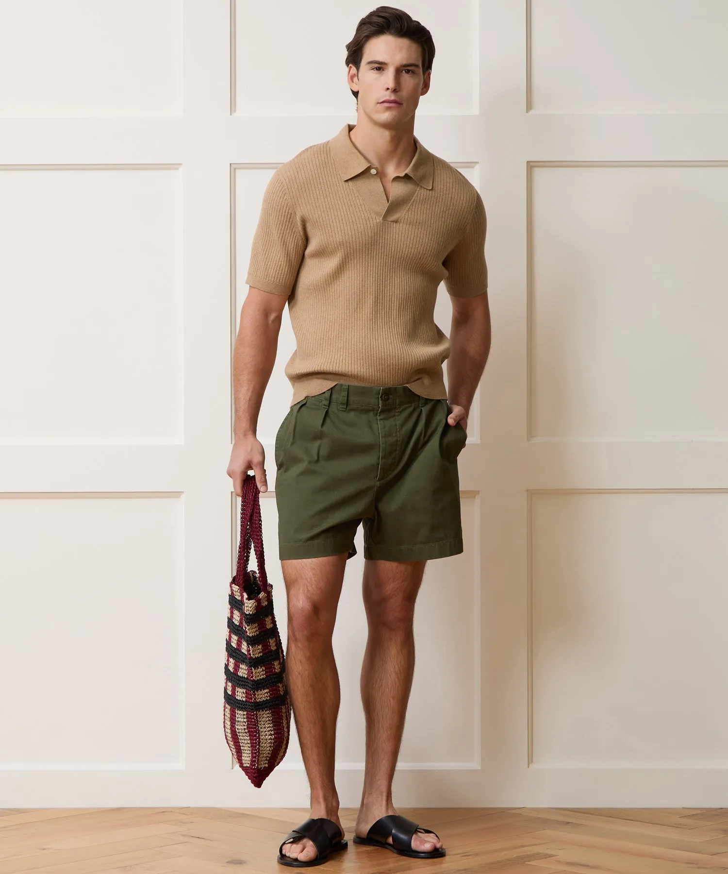Cotton-Cashmere Sweater Polo sold by Todd Snyder product image thumbnail 5