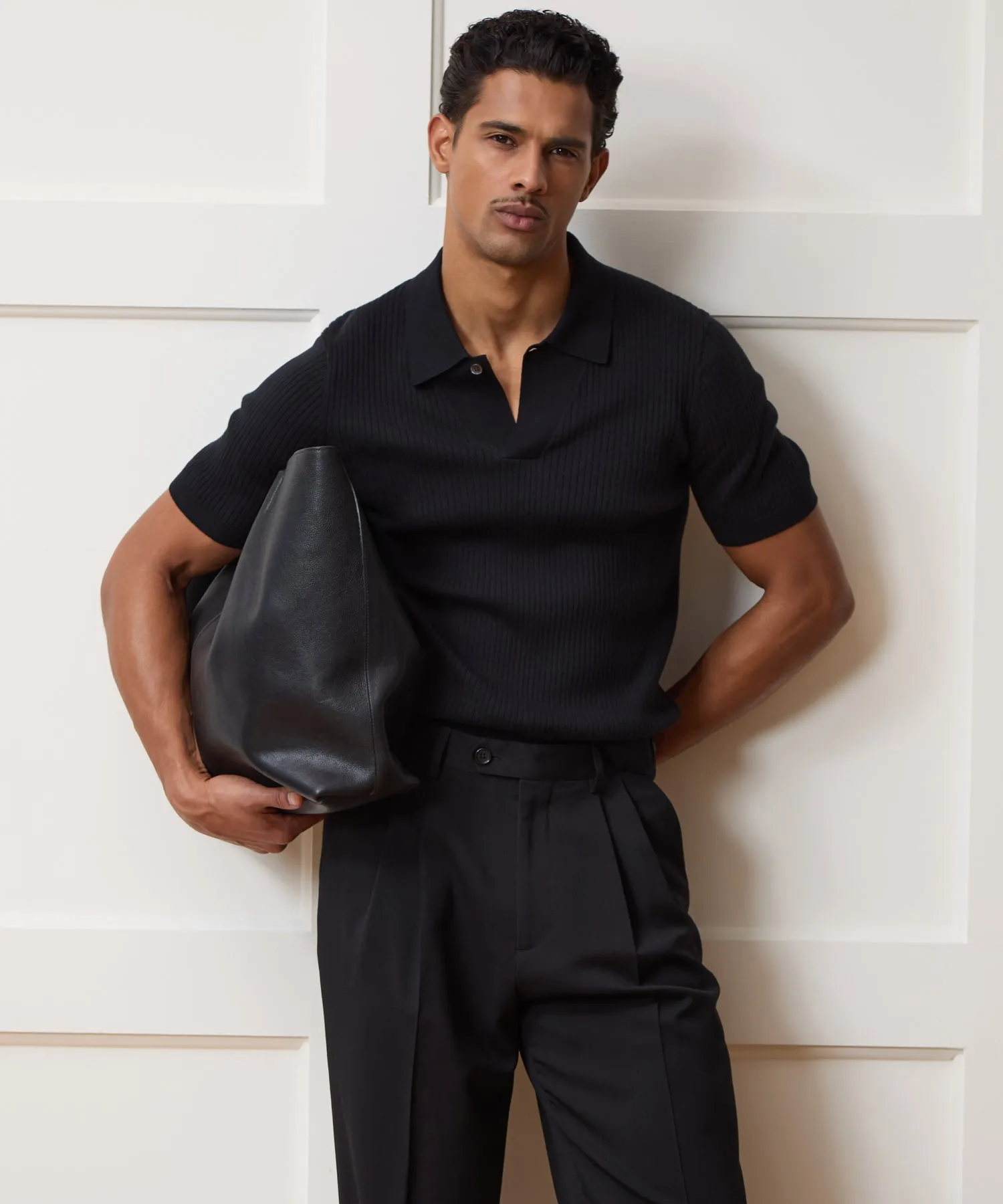 Cotton-Cashmere Sweater Polo sold by Todd Snyder product image thumbnail 2