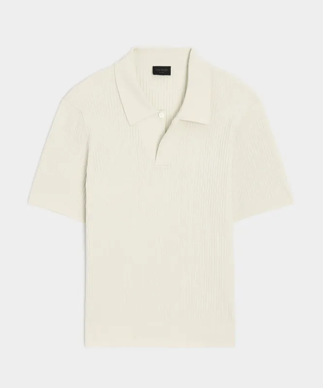 Cotton-Cashmere Sweater Polo sold by Todd Snyder