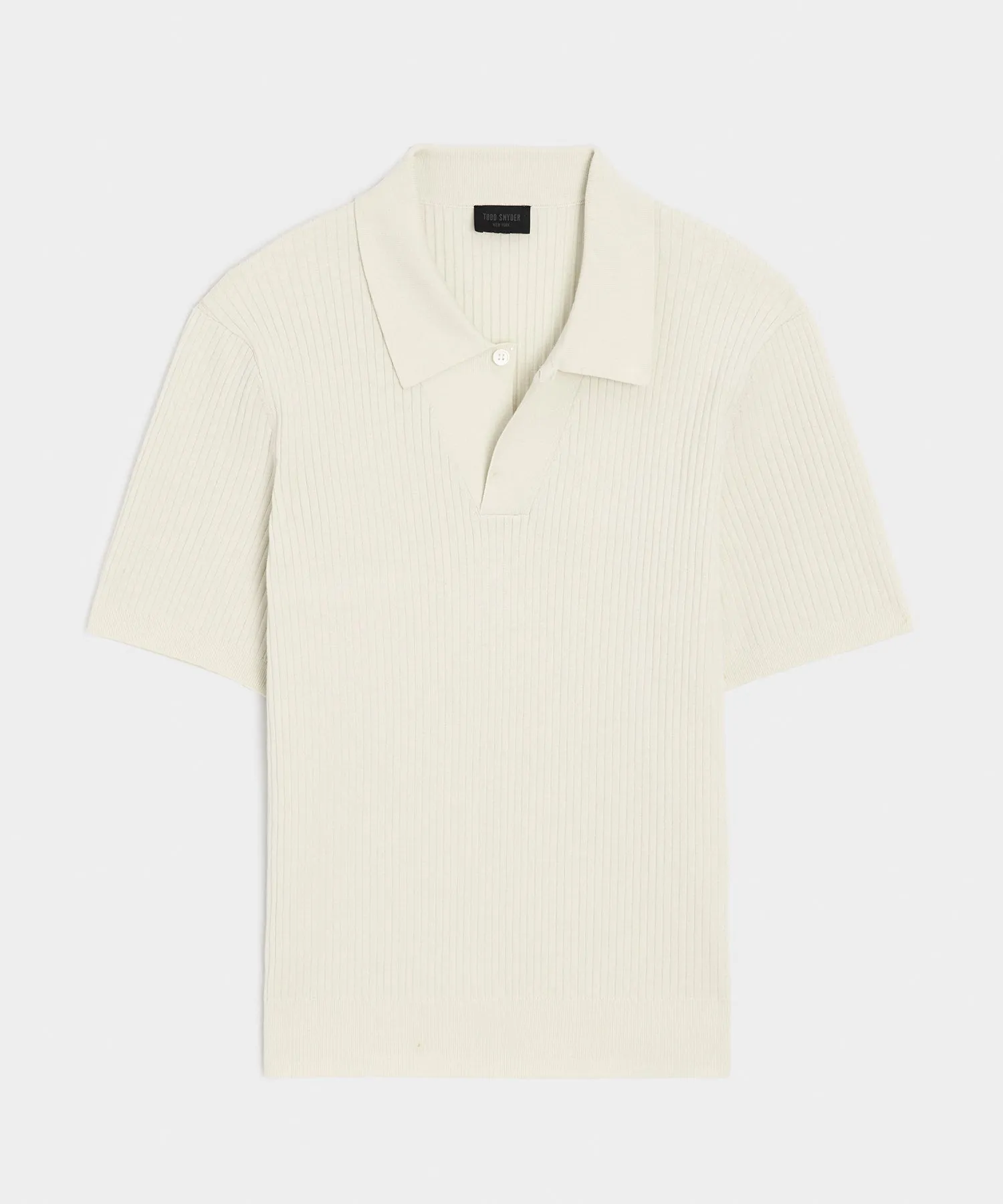Cotton-Cashmere Sweater Polo sold by Todd Snyder