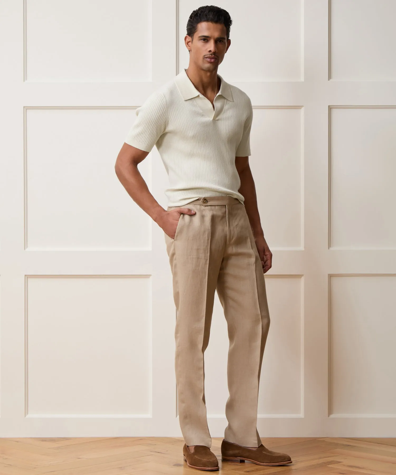 Cotton-Cashmere Sweater Polo sold by Todd Snyder product image thumbnail 5
