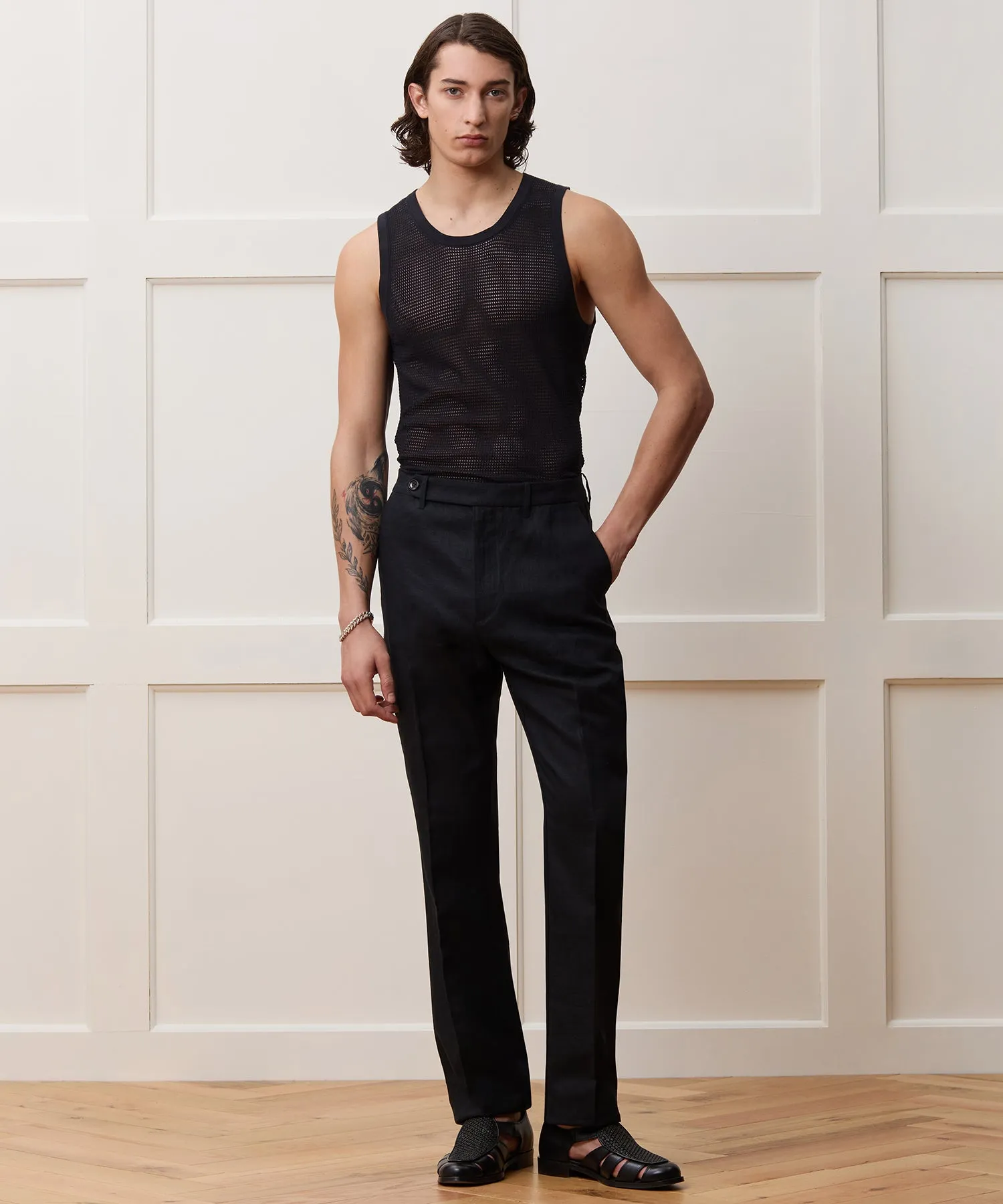 Luxe Mesh Tank sold by Todd Snyder product image thumbnail 3