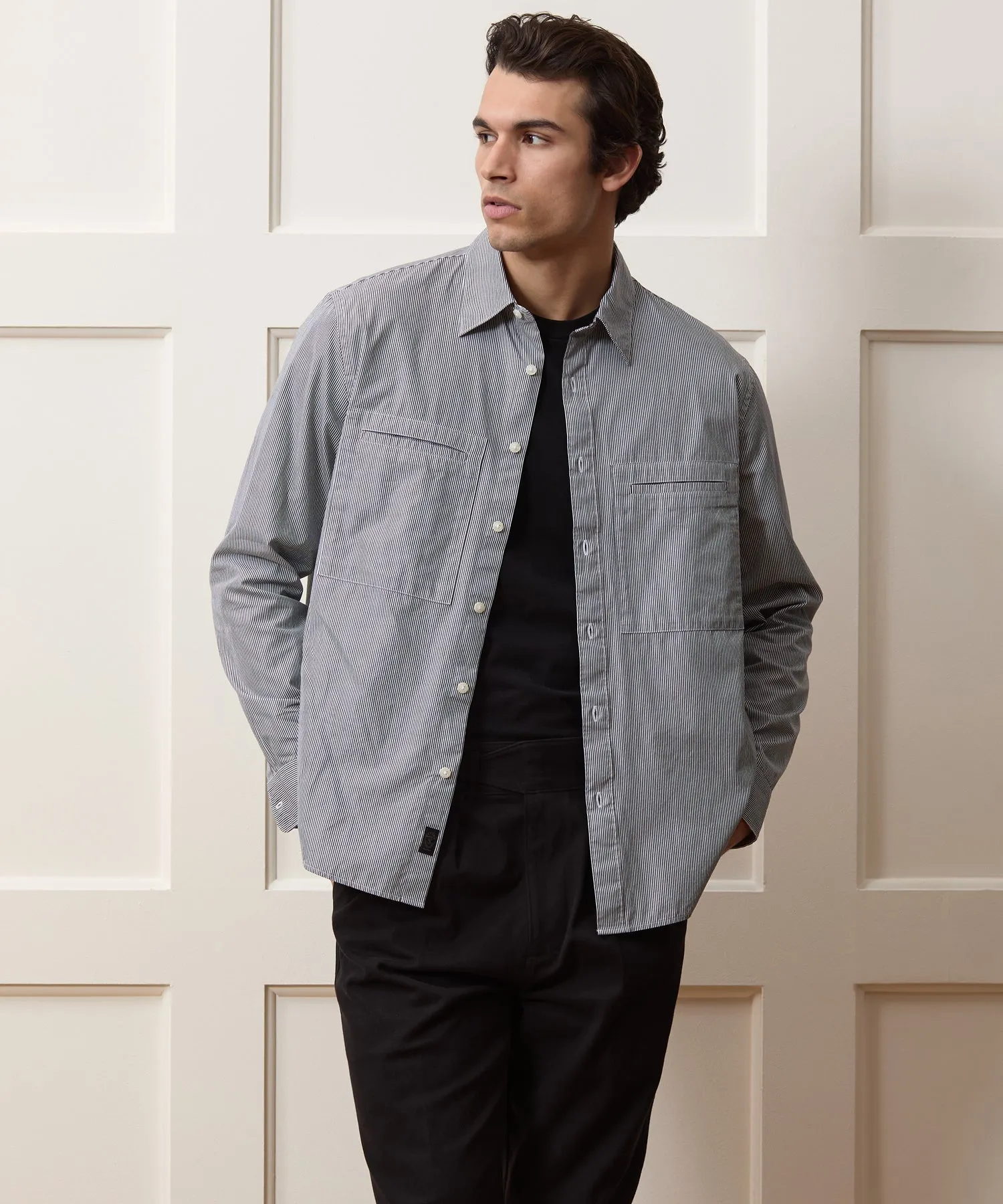 Welt Pocket Poplin Big Shirt sold by Todd Snyder product image thumbnail 2