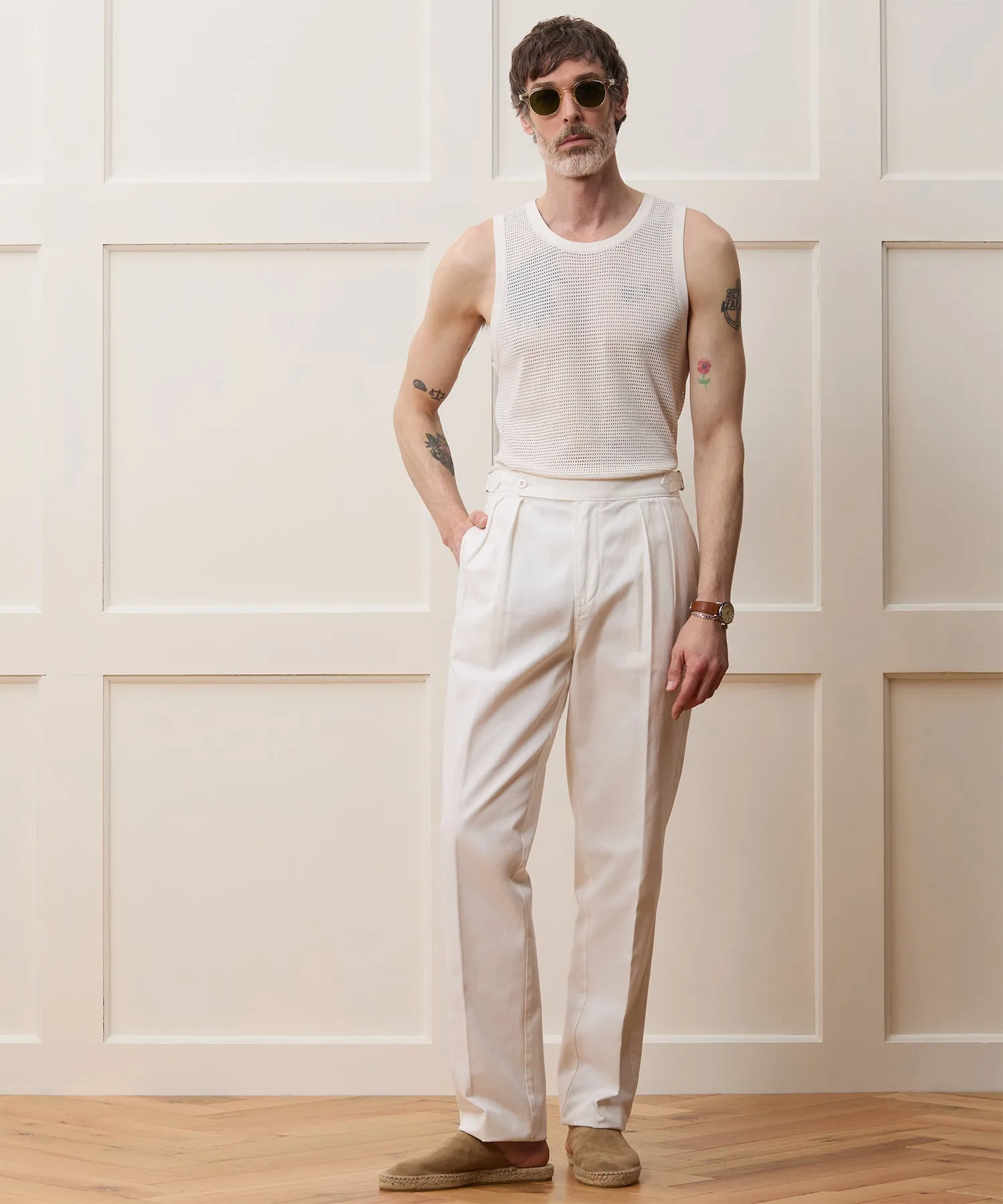 Luxe Mesh Tank sold by Todd Snyder product image thumbnail 3