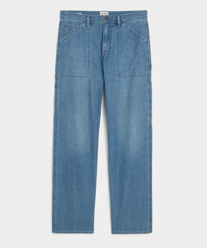 Relaxed Painter Jean sold by Todd Snyder