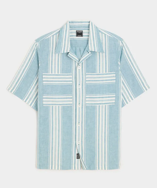 Linen Carpenter Shirt sold by Todd Snyder