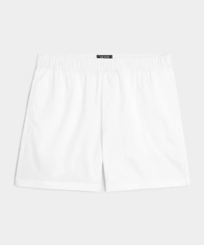 5" Poplin Short sold by Todd Snyder