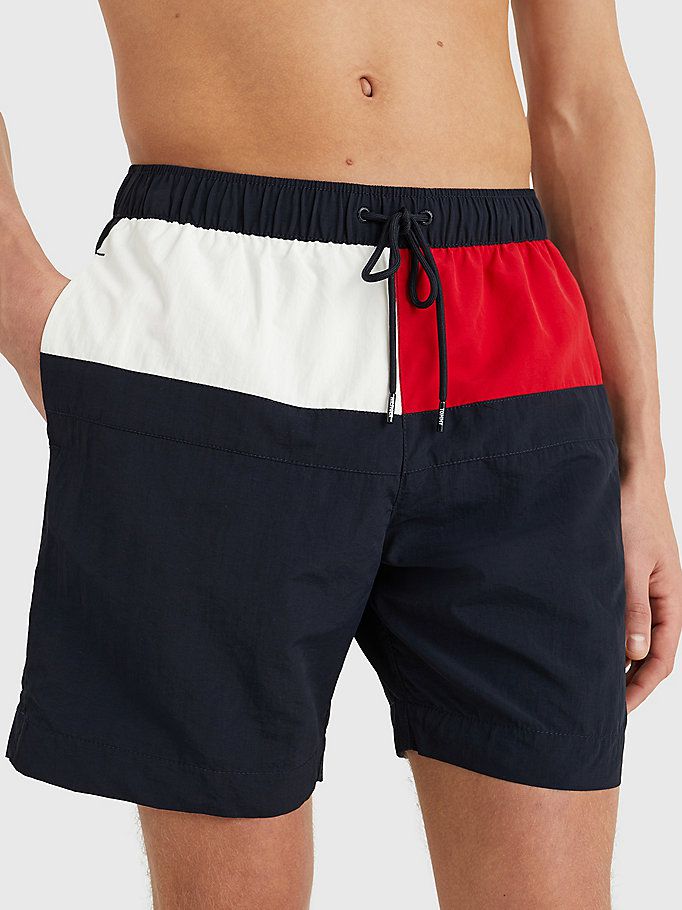 Hilfiger Flag Long Length Swim Shorts sold by Tommy Hilfiger