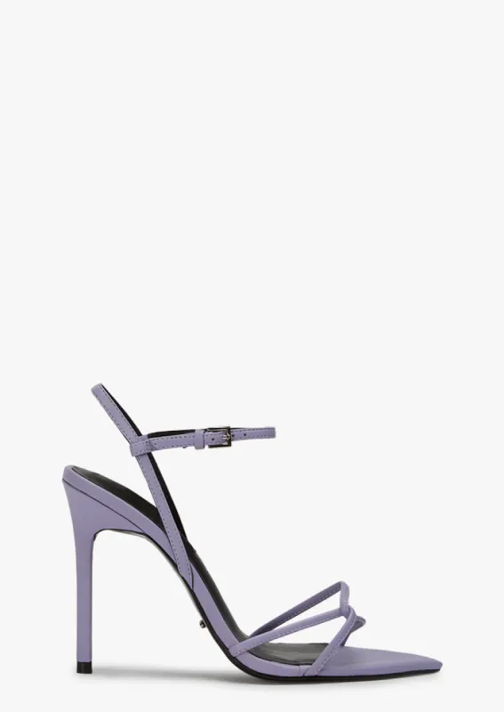Maya Lilac Nappa Heels sold by Tony Bianco