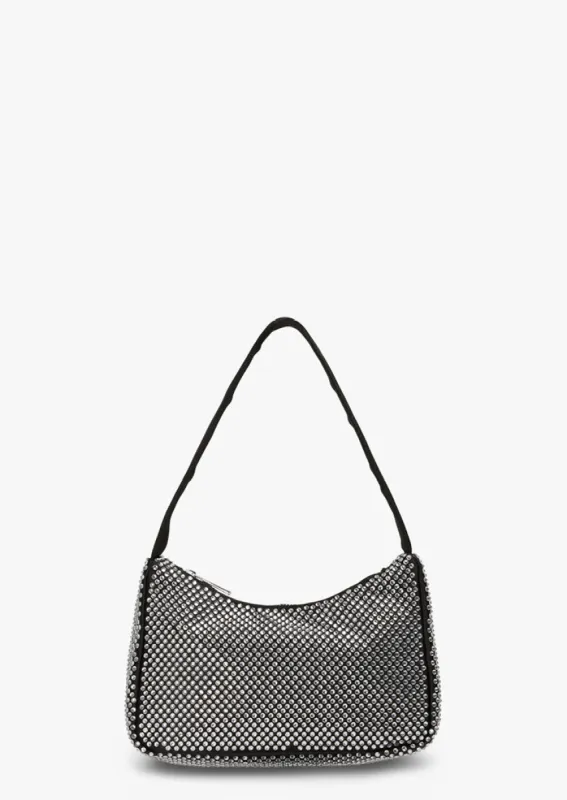 Zaza Clear Crystal Mini Handbags made by Tony Bianco