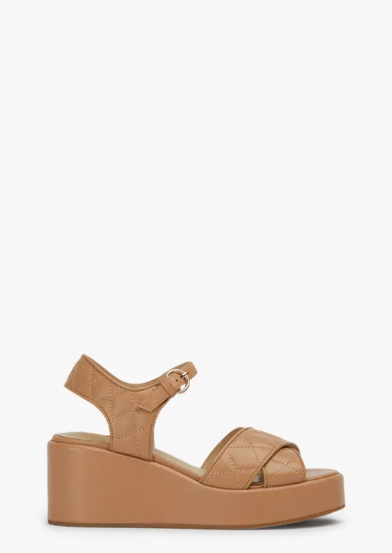 Carmen Peru Nappa Wedges sold by Tony Bianco