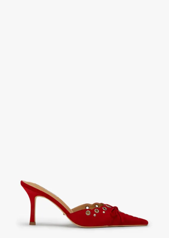 Shae Red Suede sold by Tony Bianco