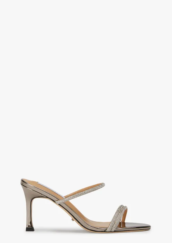 Jenner Gunmetal Shine sold by Tony Bianco