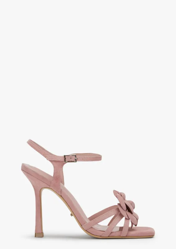 Ferry Blossom Suede Heels sold by Tony Bianco