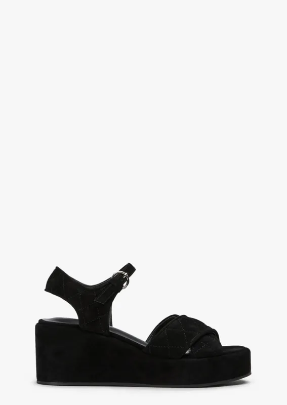 Carmen Black Suede sold by Tony Bianco