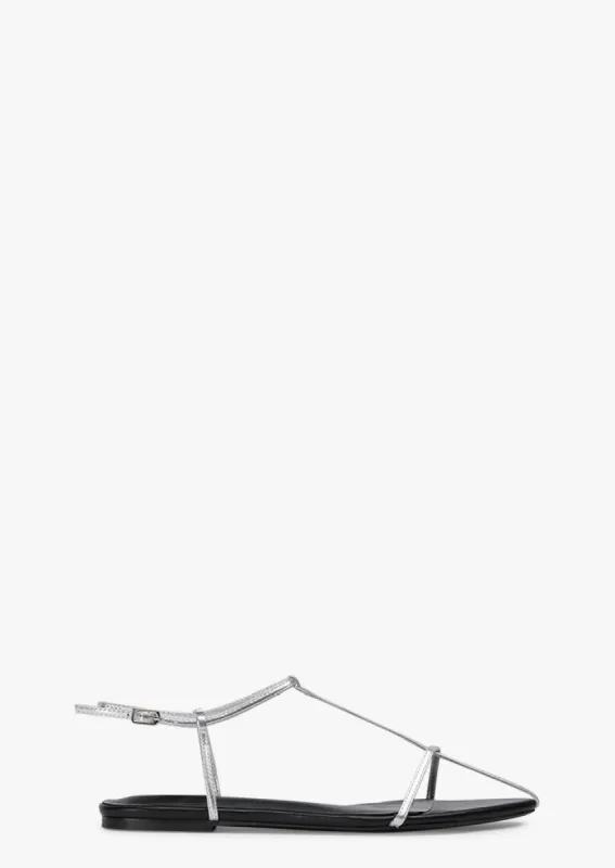 Noho Silver Nappa Metallic sold by Tony Bianco