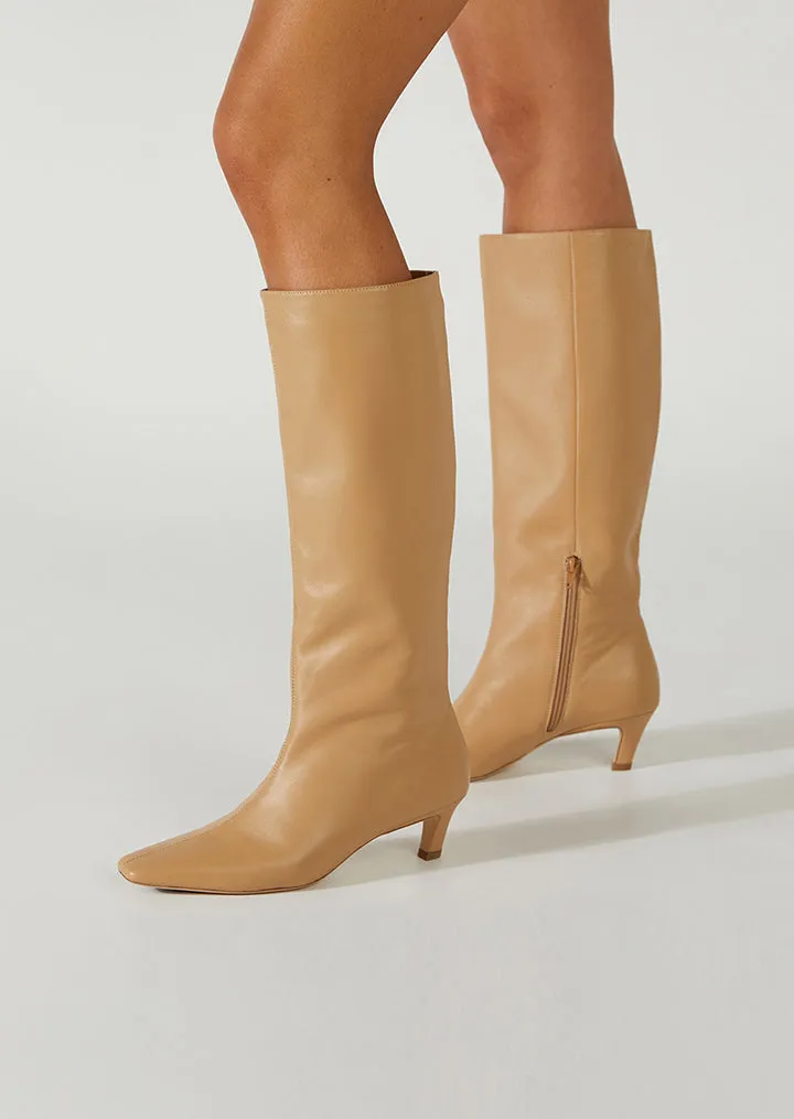 Vixon Honey Nappa Calf Boots sold by Tony Bianco product image thumbnail 2